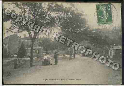 Ville de SAINTJEANBONNEFONDS Carte postale ancienne