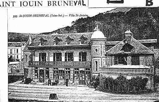 Ville de SAINTJOUINBRUNEVAL Carte postale ancienne