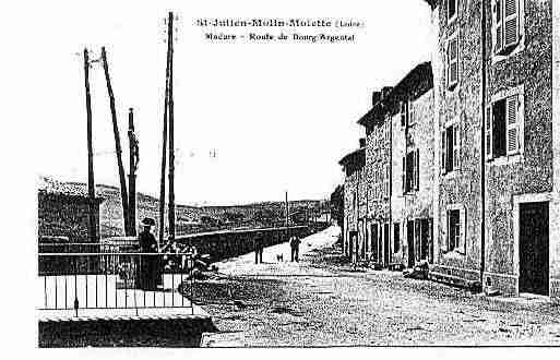 Ville de SAINTJULIENMOLINMOLETTE Carte postale ancienne