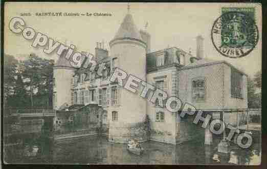 Ville de SAINTLYELAFORET Carte postale ancienne