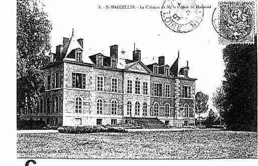 Ville de SAINTMARCELLINENFOREZ Carte postale ancienne