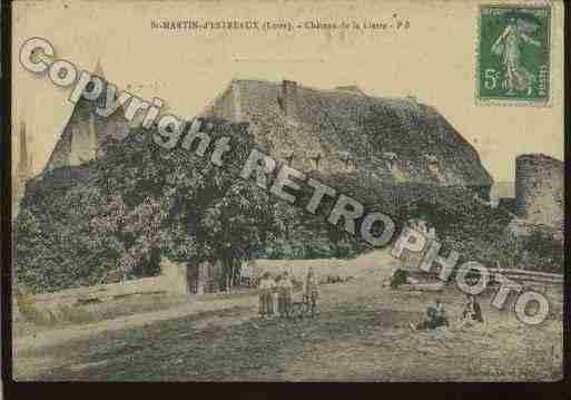 Ville de SAINTMARTIND\'ESTREAUX Carte postale ancienne