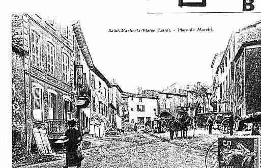 Ville de SAINTMARTINLAPLAINE Carte postale ancienne