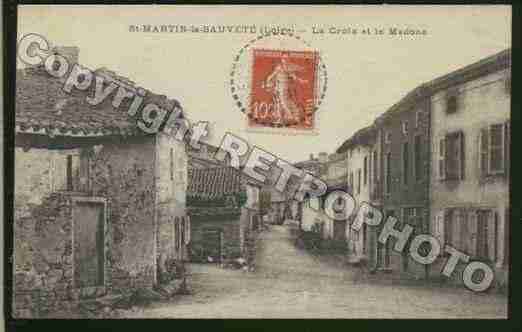 Ville de SAINTMARTINLASAUVETE Carte postale ancienne