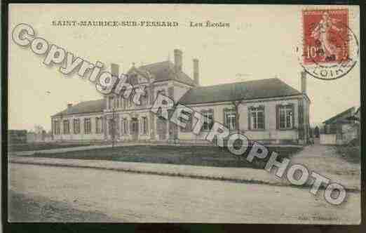 Ville de SAINTMAURICESURFESSARD Carte postale ancienne