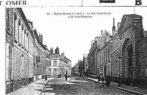 Ville de SAINTOMER Carte postale ancienne