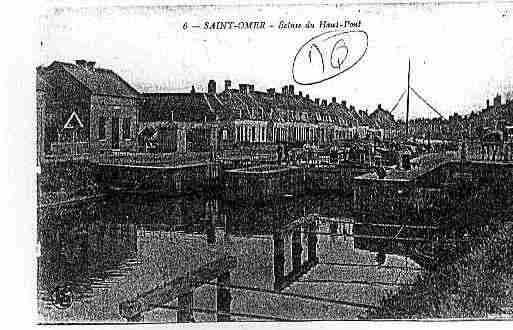 Ville de SAINTOMER Carte postale ancienne