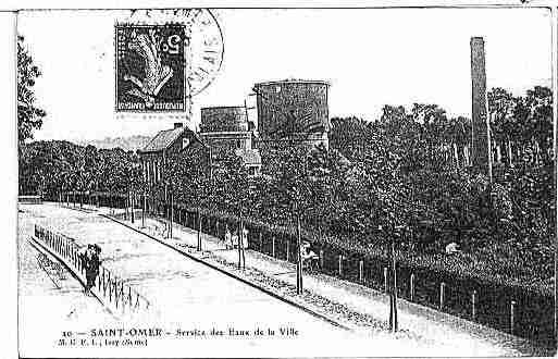 Ville de SAINTOMER Carte postale ancienne