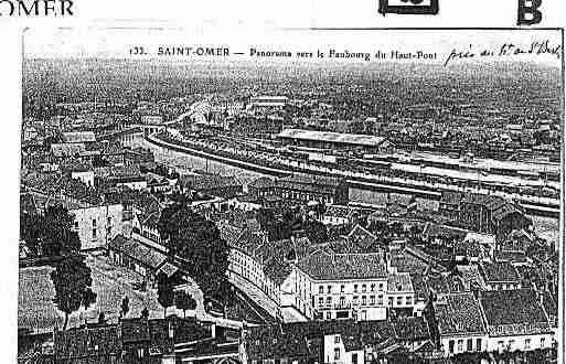 Ville de SAINTOMER Carte postale ancienne