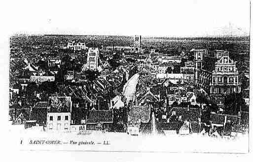 Ville de SAINTOMER Carte postale ancienne