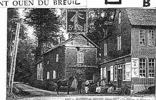 Ville de SAINTOUENDUBREUIL Carte postale ancienne