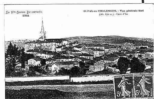 Ville de SAINTPALDECHALENCON Carte postale ancienne