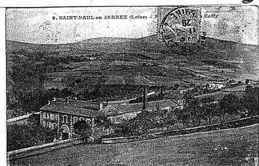 Ville de SAINTPAULENJAREZ Carte postale ancienne