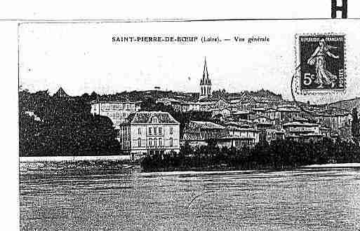 Ville de SAINTPIERREDEBOEUF Carte postale ancienne