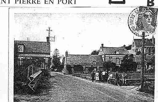 Ville de SAINTPIERREENPORT Carte postale ancienne