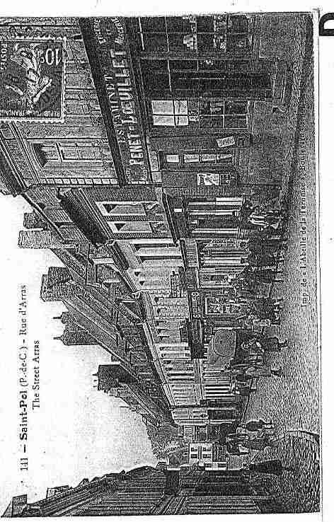 Ville de SAINTPOLSURTERNOISE Carte postale ancienne