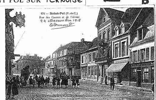 Ville de SAINTPOLSURTERNOISE Carte postale ancienne