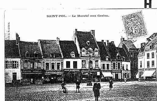 Ville de SAINTPOLSURTERNOISE Carte postale ancienne