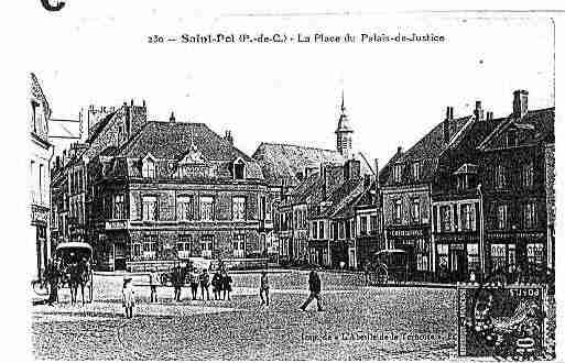 Ville de SAINTPOLSURTERNOISE Carte postale ancienne