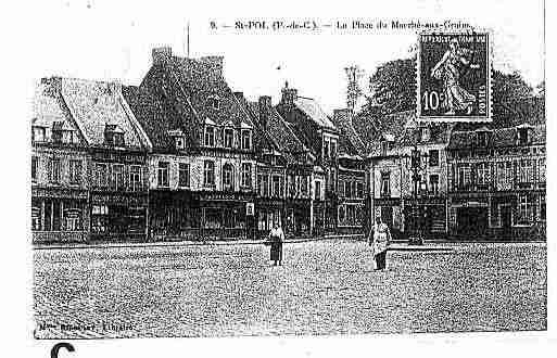 Ville de SAINTPOLSURTERNOISE Carte postale ancienne