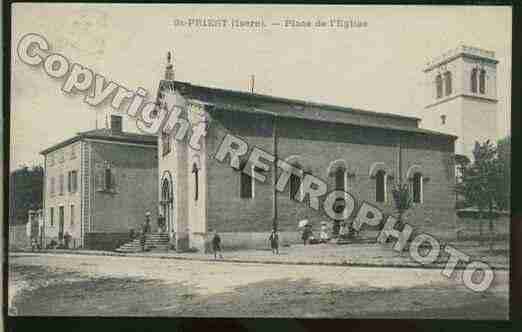 Ville de SAINTPRIEST Carte postale ancienne