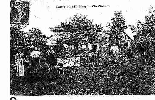 Ville de SAINTPRIEST Carte postale ancienne