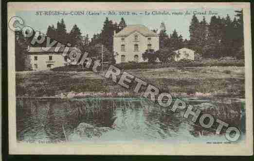 Ville de SAINTREGISDUCOIN Carte postale ancienne