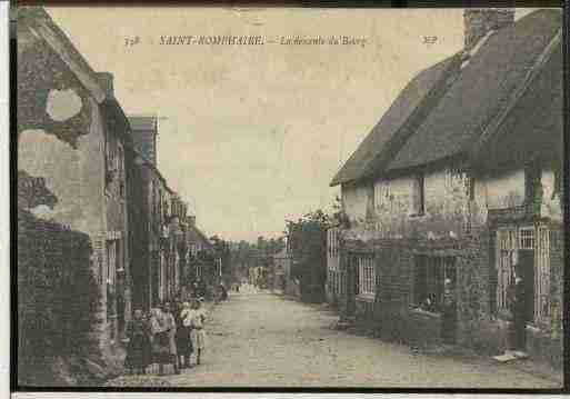 Ville de SAINTROMPHAIRE Carte postale ancienne