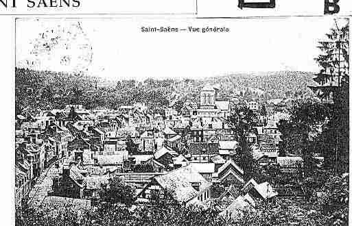 Ville de SAINTSAENS Carte postale ancienne