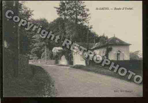 Ville de SAINTSAENS Carte postale ancienne