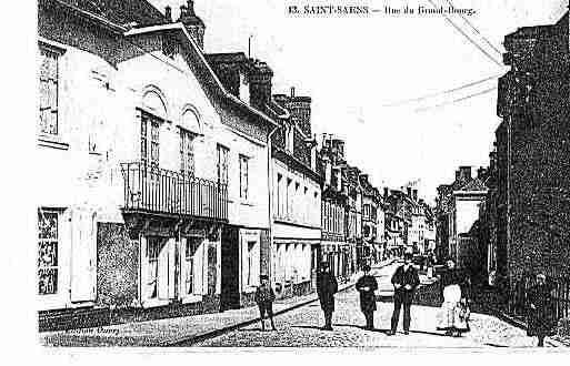 Ville de SAINTSAENS Carte postale ancienne