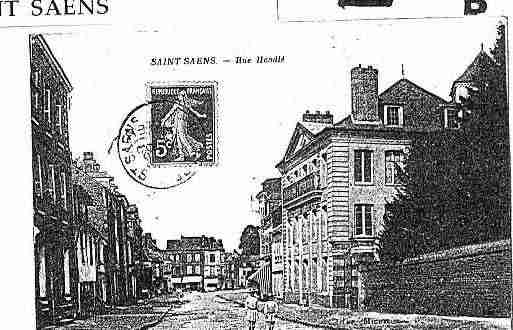 Ville de SAINTSAENS Carte postale ancienne