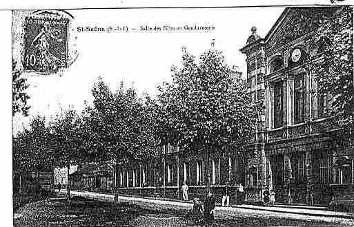 Ville de SAINTSAENS Carte postale ancienne