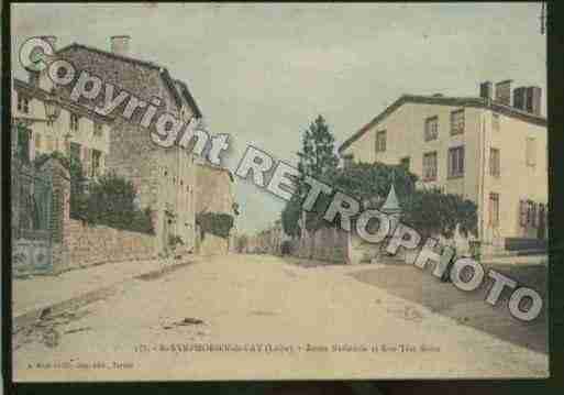 Ville de SAINTSYMPHORIENDELAY Carte postale ancienne