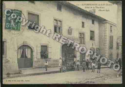 Ville de SAINTSYMPHORIENDELAY Carte postale ancienne