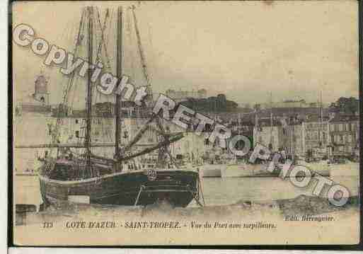 Ville de SAINTTROPEZ Carte postale ancienne