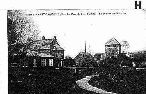 Ville de SAINTVAASTLAHOUGUE Carte postale ancienne