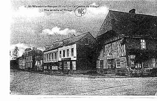 Ville de SAINTWANDRILLERANCON Carte postale ancienne