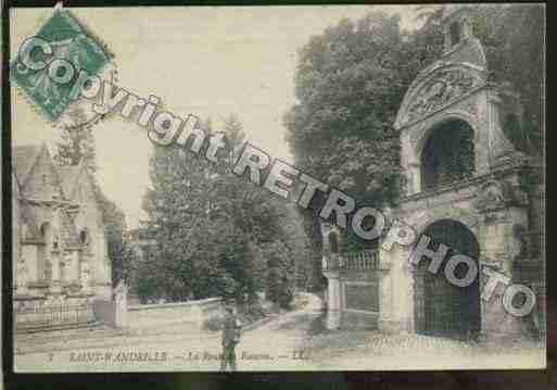 Ville de SAINTWANDRILLERANCON Carte postale ancienne