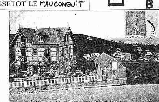 Ville de SASSETOTLEMAUCONDUIT Carte postale ancienne