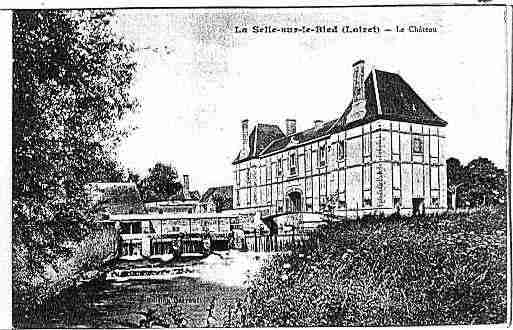 Ville de SELLESURLEBIED(LA) Carte postale ancienne