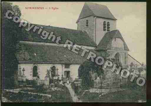 Ville de SOMMESOUS Carte postale ancienne