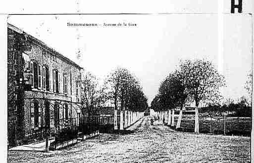 Ville de SOMMESOUS Carte postale ancienne