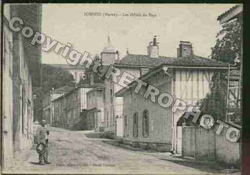 Ville de SOMSOIS Carte postale ancienne