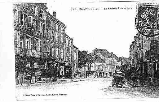 Ville de SOUILLAC Carte postale ancienne