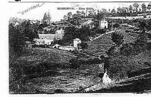 Ville de SOURDEVAL Carte postale ancienne