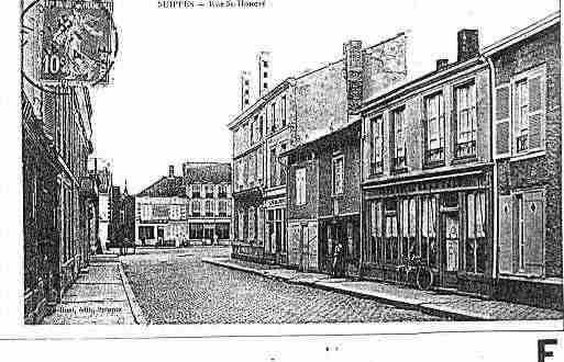 Ville de SUIPPES Carte postale ancienne