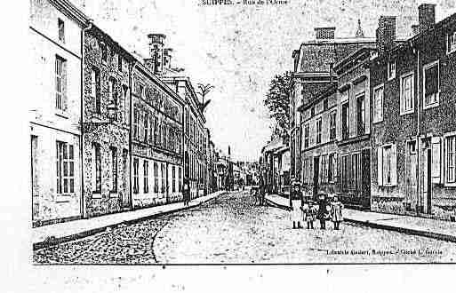 Ville de SUIPPES Carte postale ancienne