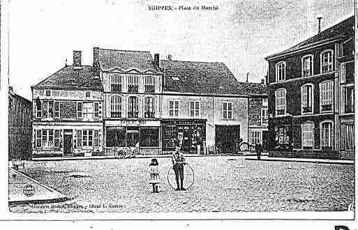 Ville de SUIPPES Carte postale ancienne