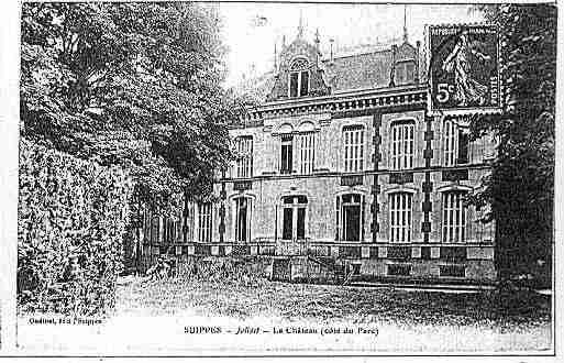 Ville de SUIPPES Carte postale ancienne